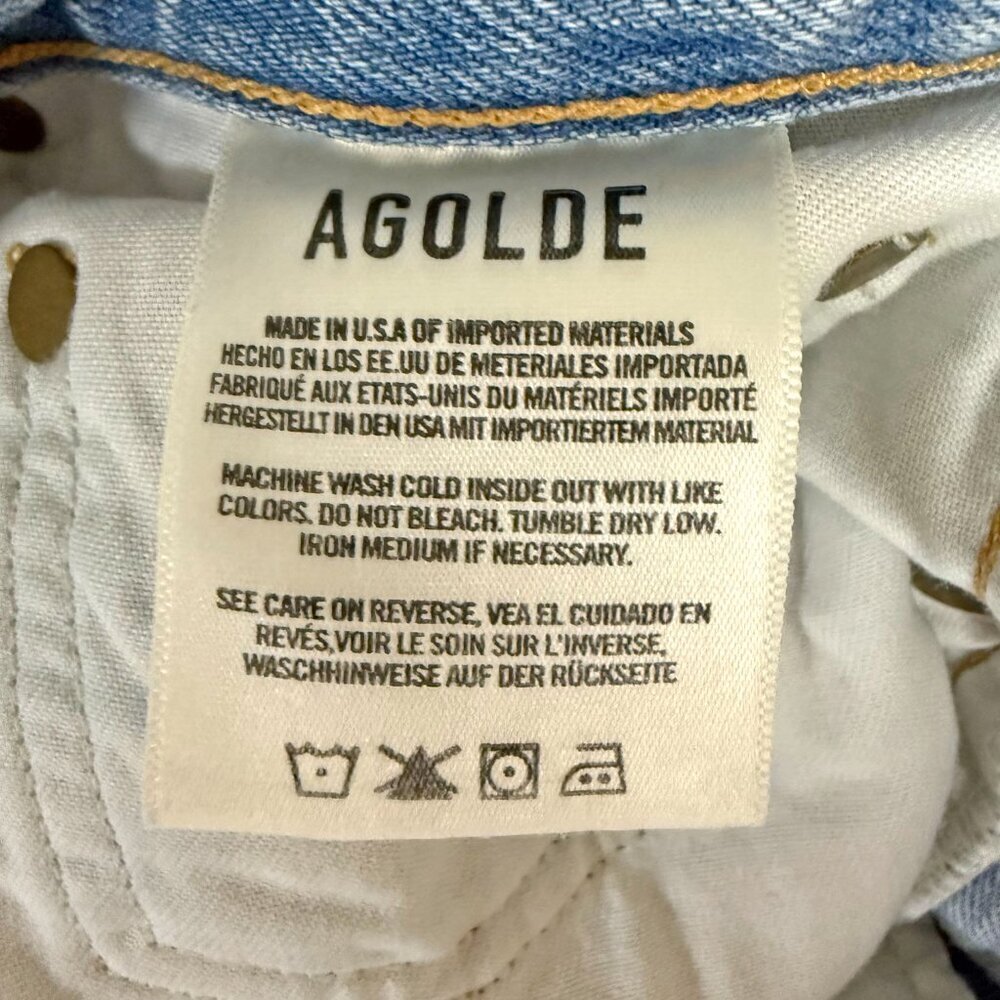 Agolde Riley Straight Jeans - Picture 7 of 10